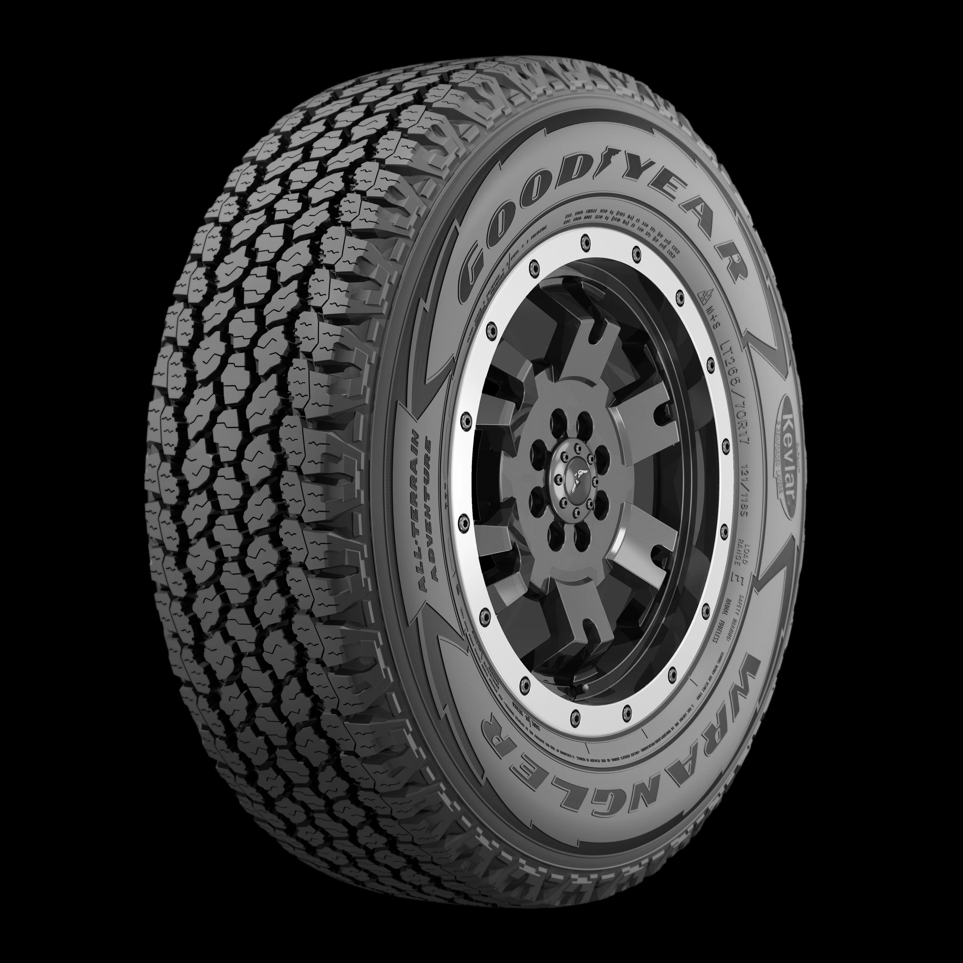 215/75 R14 GOODYEAR WRANGLER AT/S 98Q LT (LIQ38)